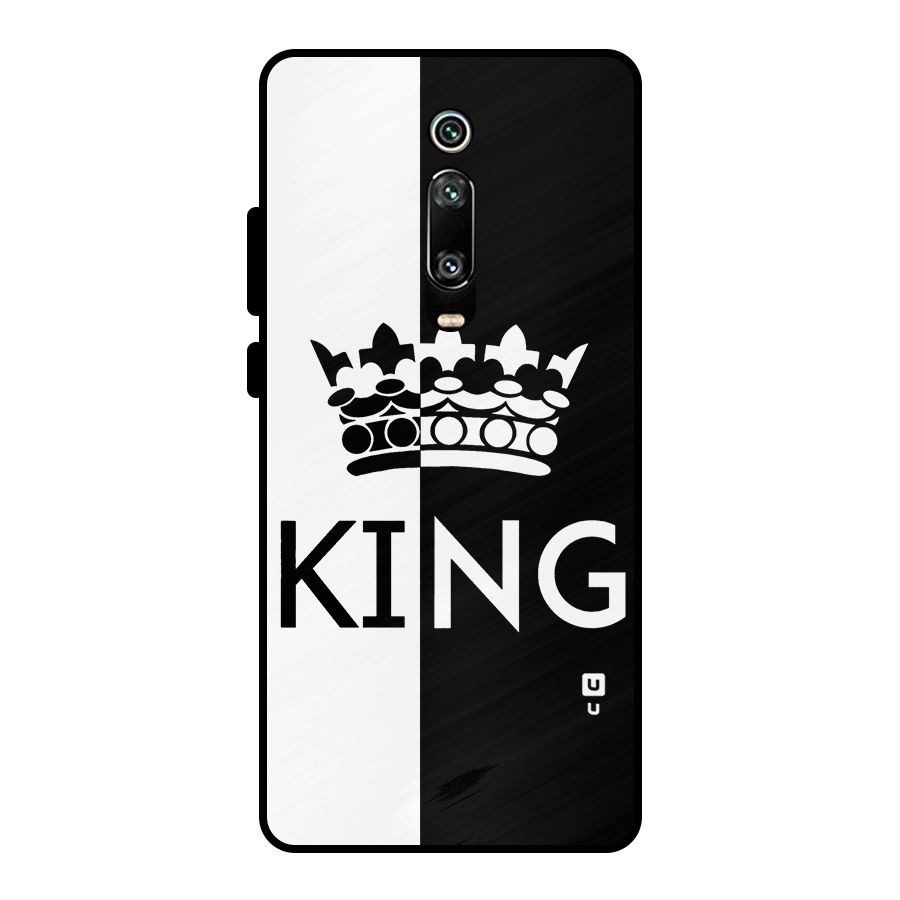 Aesthetic Crown King Metal Back Case for Redmi K20