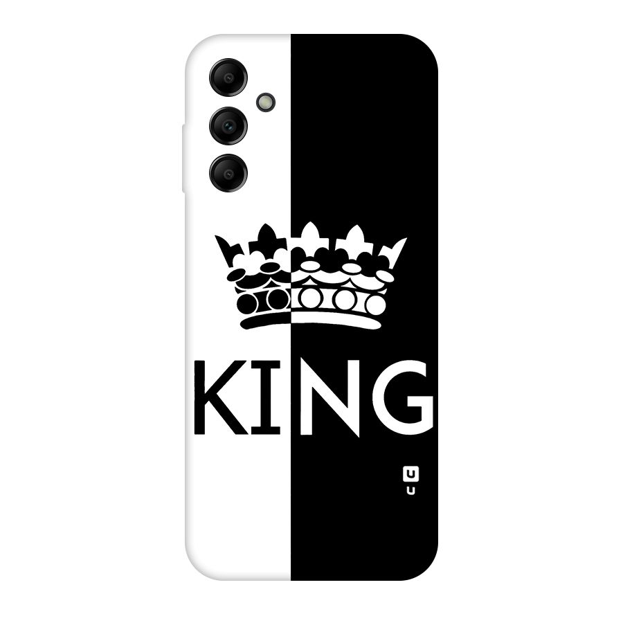 Aesthetic Crown King Original Polycarbonate Back Case for Galaxy A14 5G