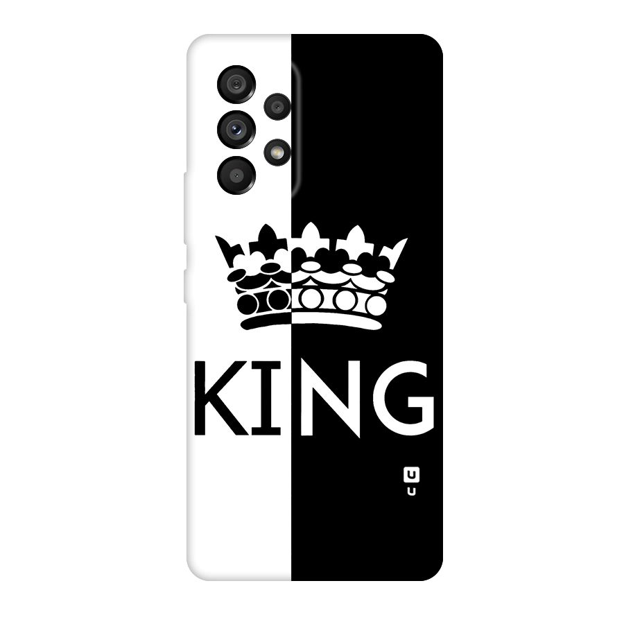 Aesthetic Crown King Original Polycarbonate Back Case for Galaxy A53 5G