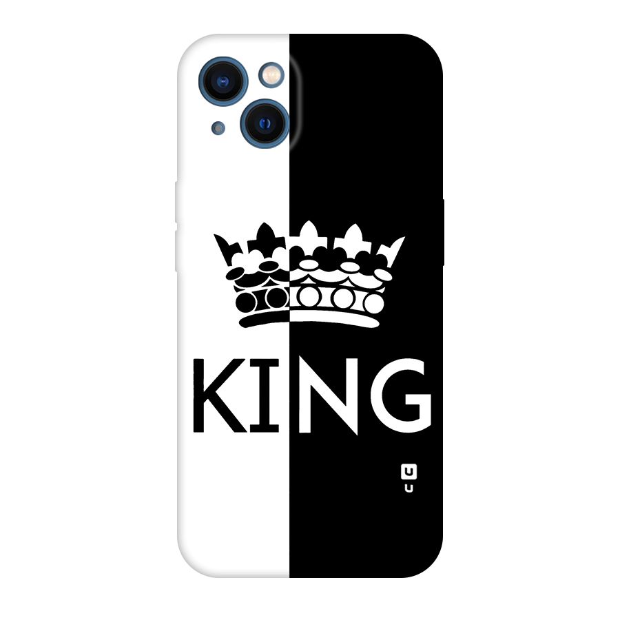 Aesthetic Crown King Original Polycarbonate Back Case for iPhone 13