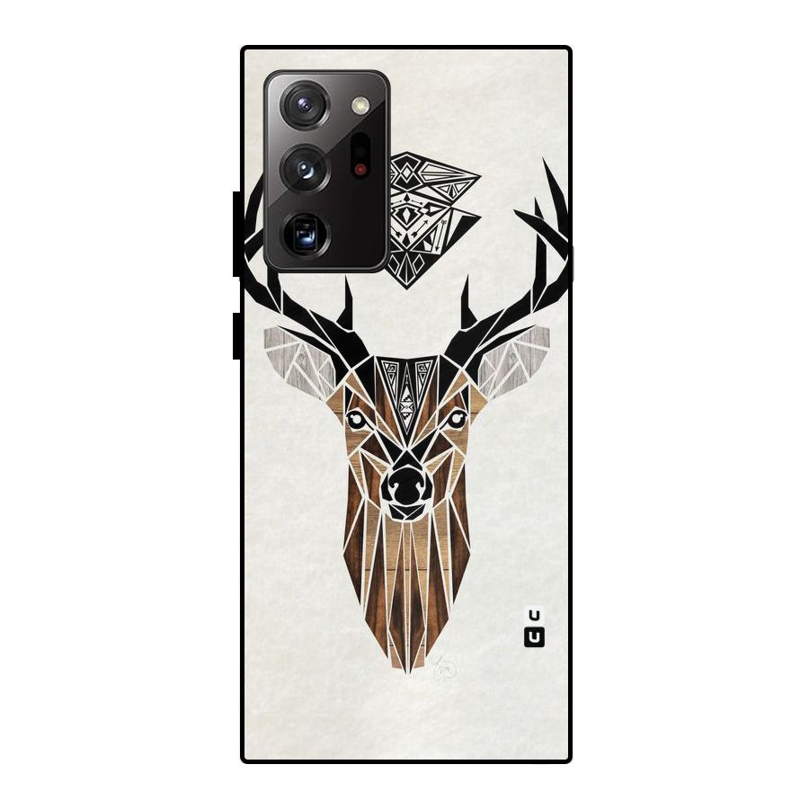 Aesthetic Deer Design Metal Back Case for Galaxy Note 20 Ultra