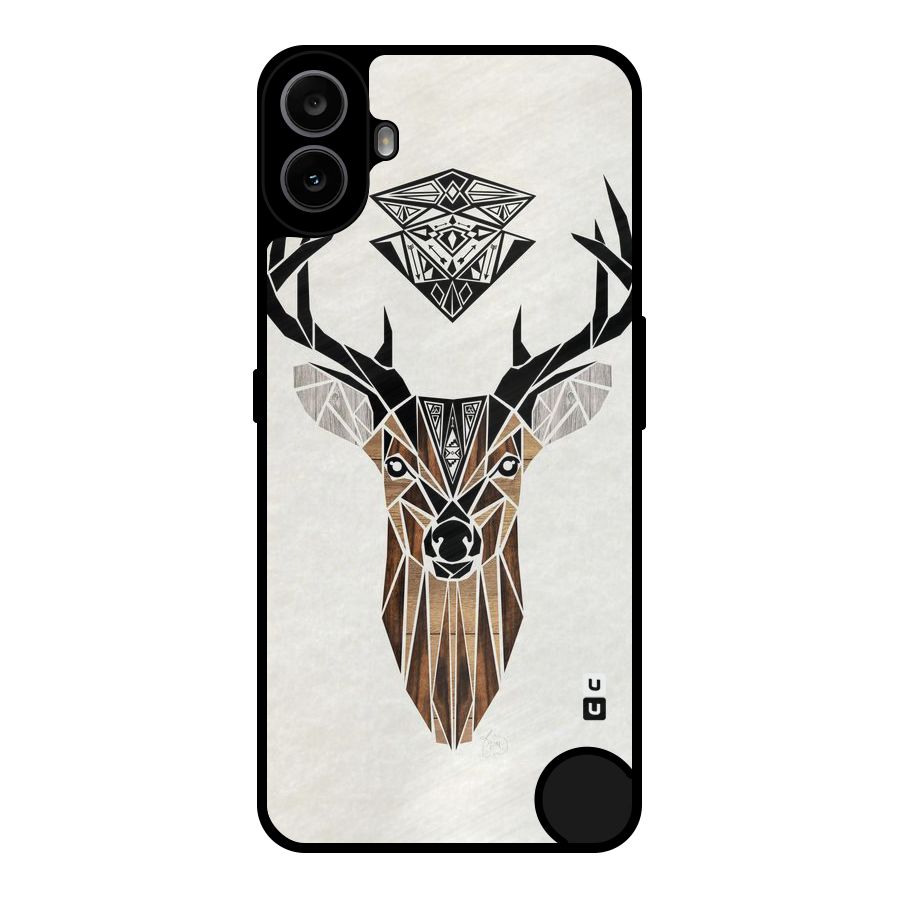 Aesthetic Deer Design Metal Back Case for Nothing CMF Phone 1