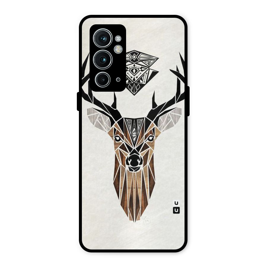 Aesthetic Deer Design Metal Back Case for OnePlus 9RT 5G