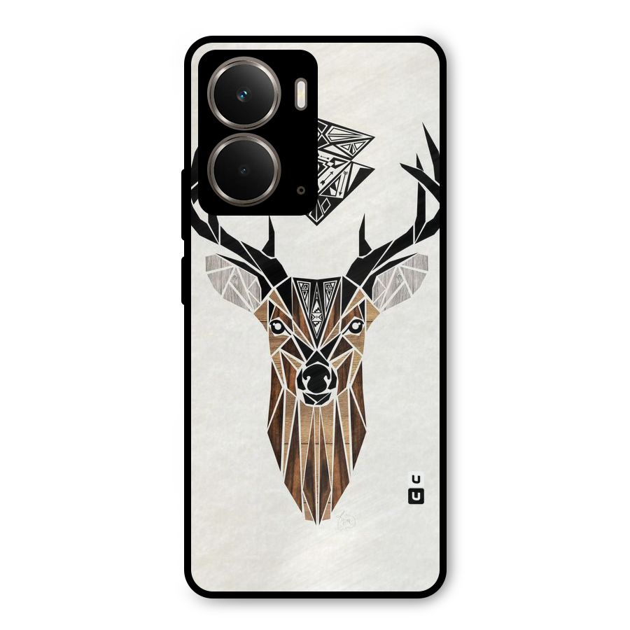 Aesthetic Deer Design Metal Back Case for Realme P3