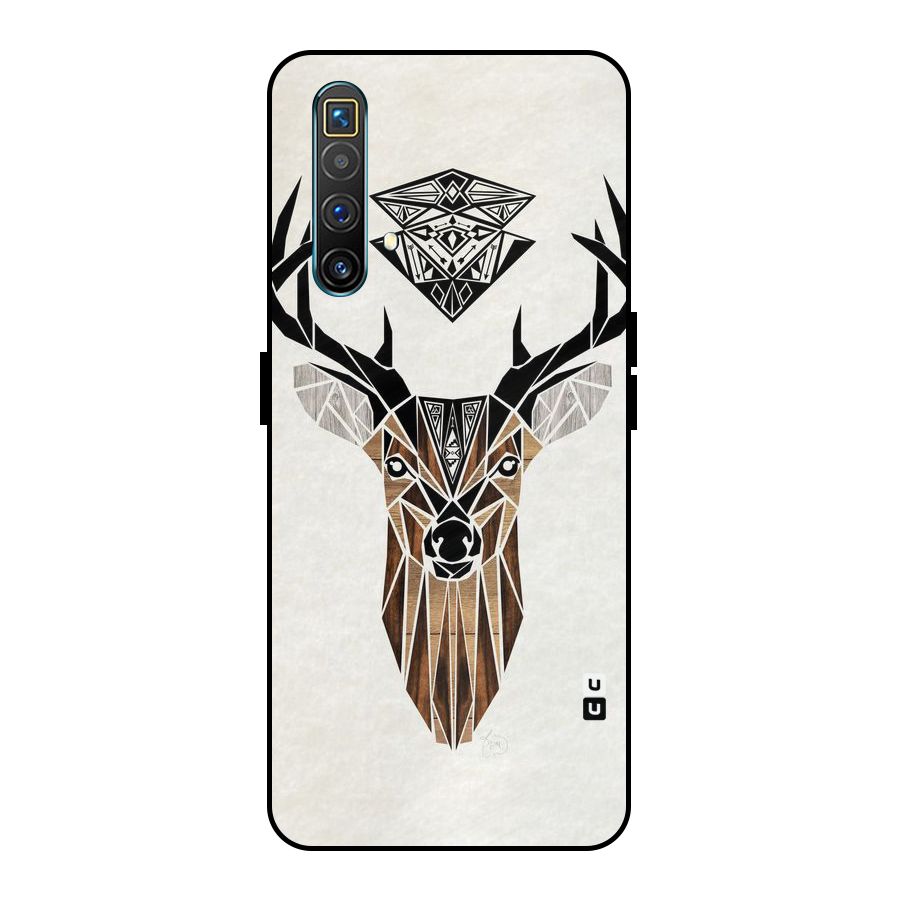 Aesthetic Deer Design Metal Back Case for Realme X3 SuperZoom