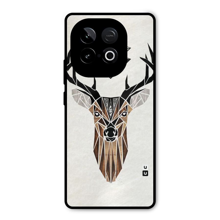 Aesthetic Deer Design Metal Back Case for iQOO Neo 10