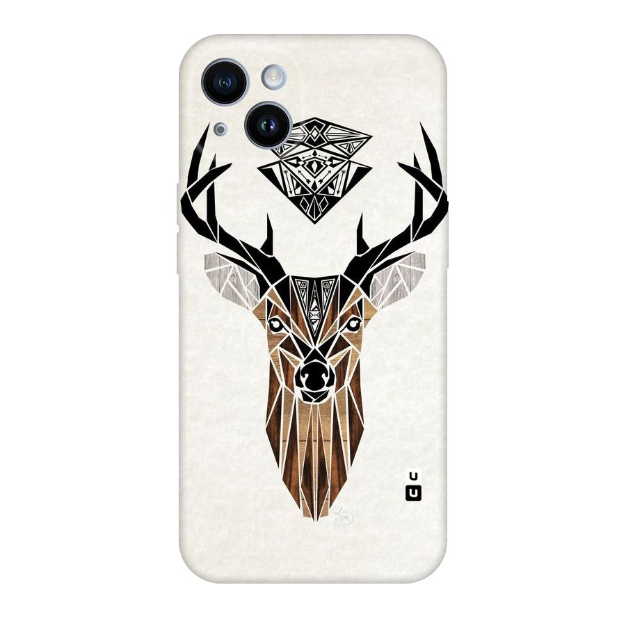 Aesthetic Deer Design Original Polycarbonate Back Case for iPhone 14