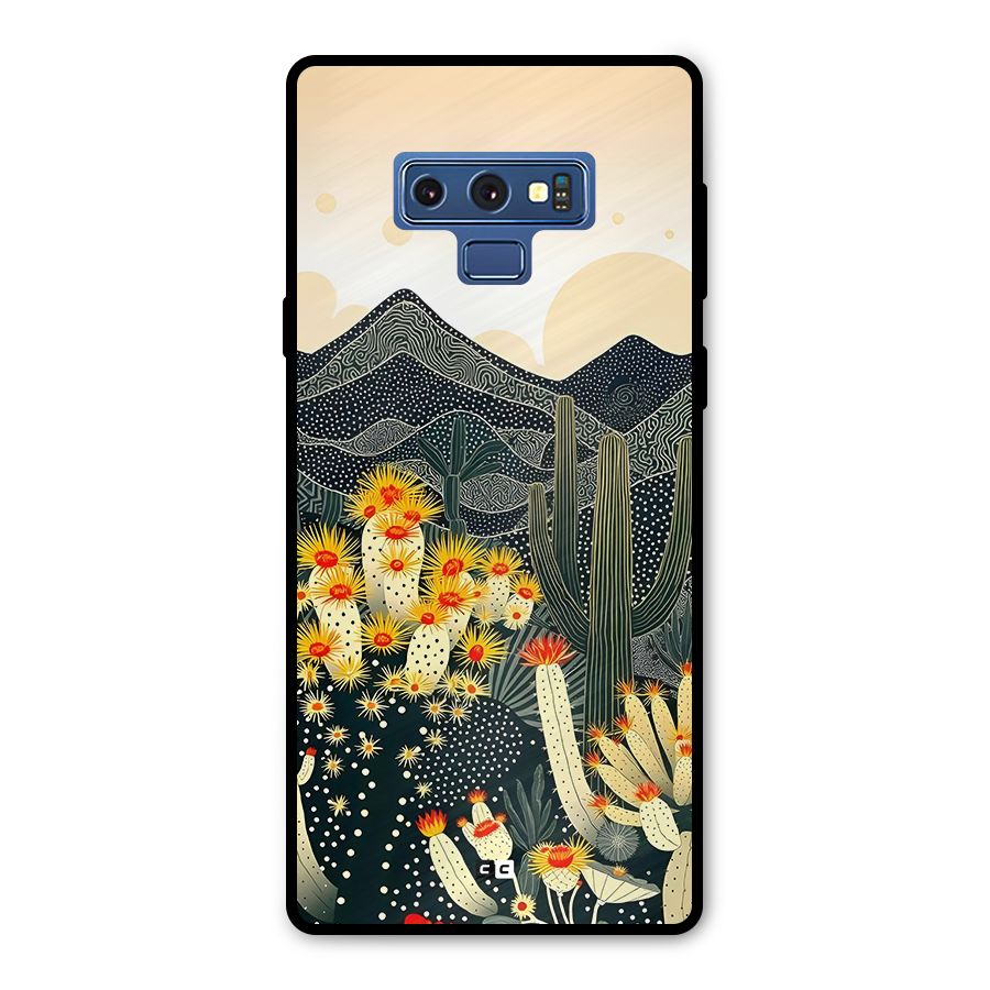 Aesthetic Desert Metal Back Case for Galaxy Note 9
