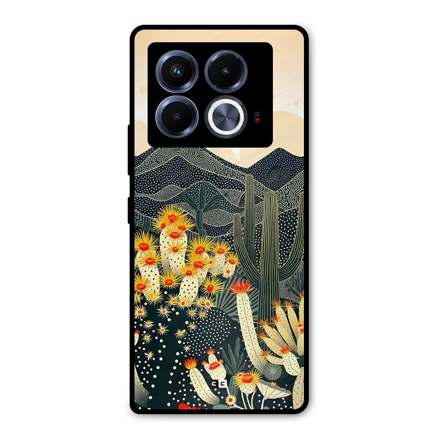 Aesthetic Desert Metal Back Case for Infinix Note 40 5G