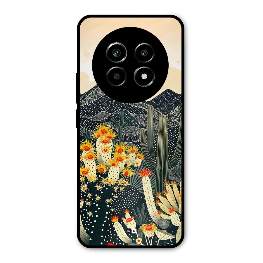 Aesthetic Desert Metal Back Case for Realme 14 Pro Lite