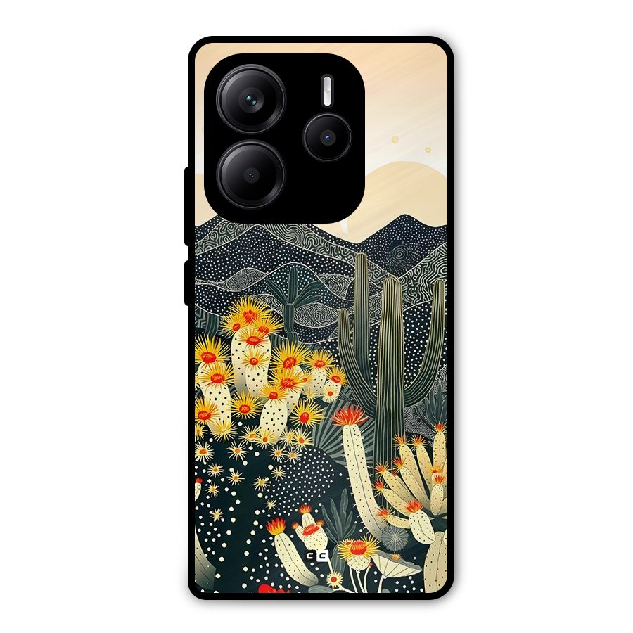 Aesthetic Desert Metal Back Case for Redmi Note 14 5G