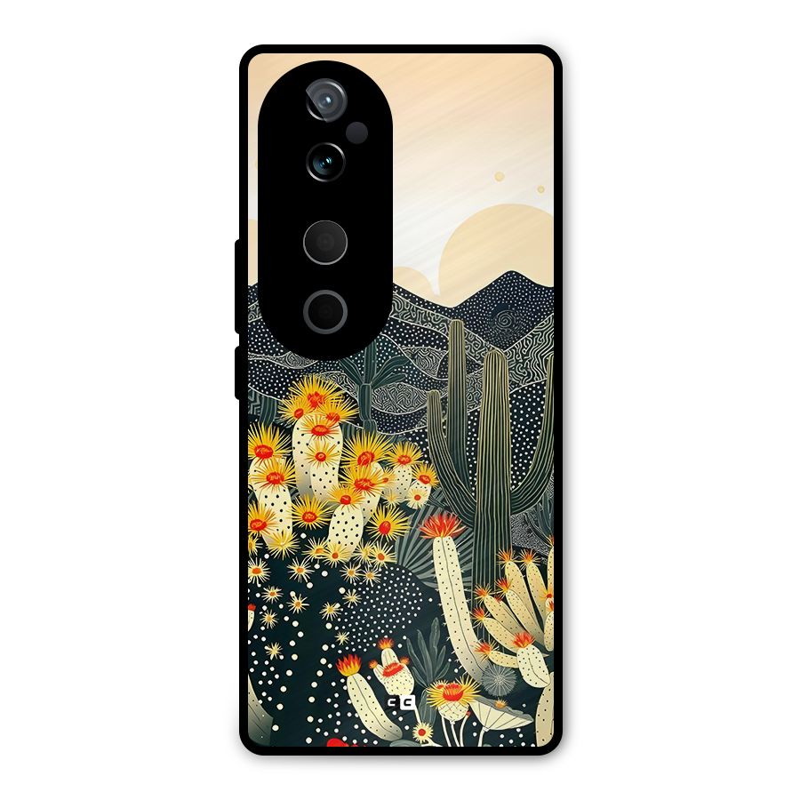 Aesthetic Desert Metal Back Case for Vivo T3 Ultra