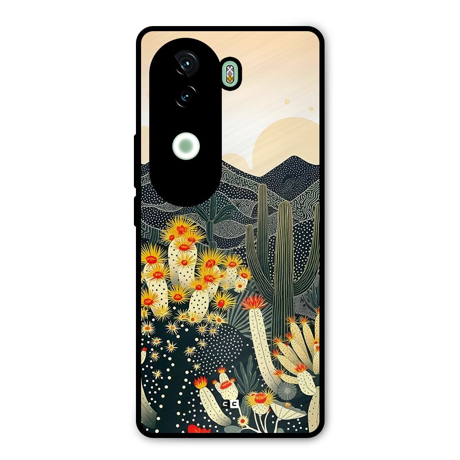 Aesthetic Desert Metal Back Case for Vivo V40e