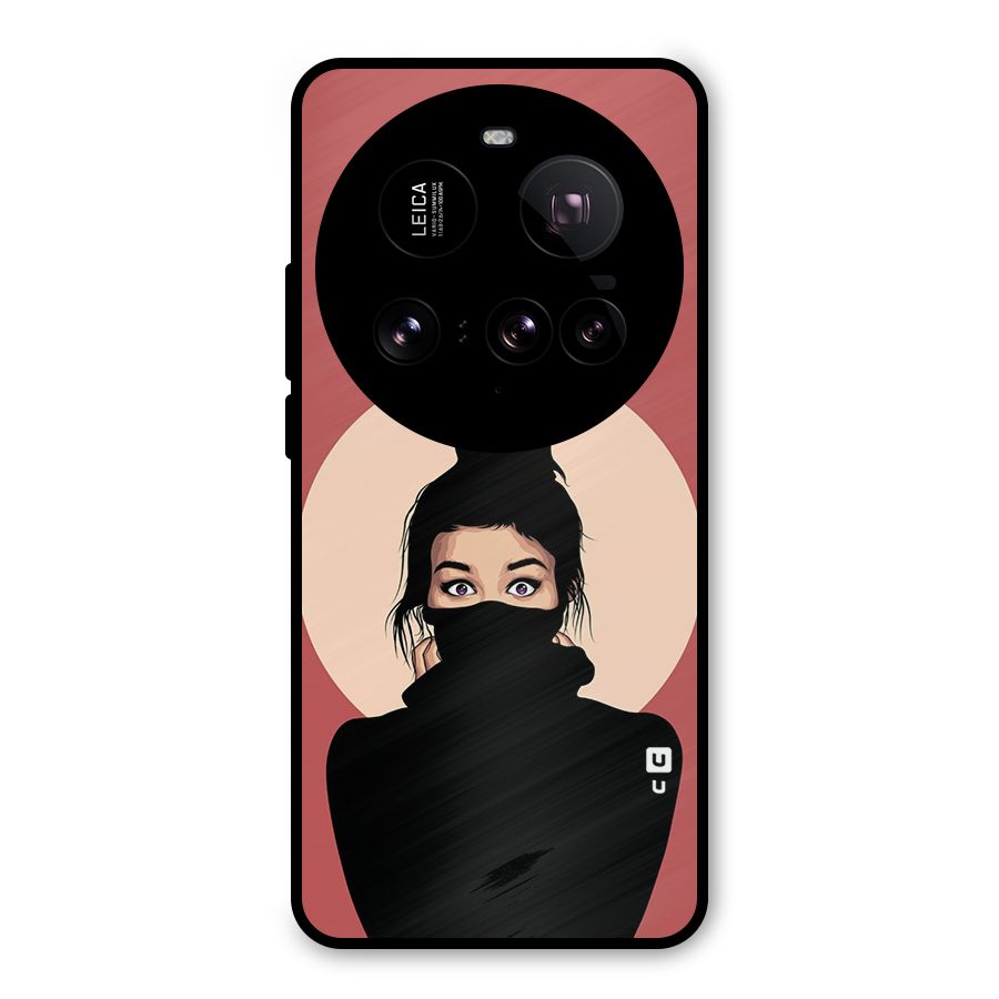 Aesthetic Digital Art Girl Metal Back Case for Xiaomi 15 Ultra