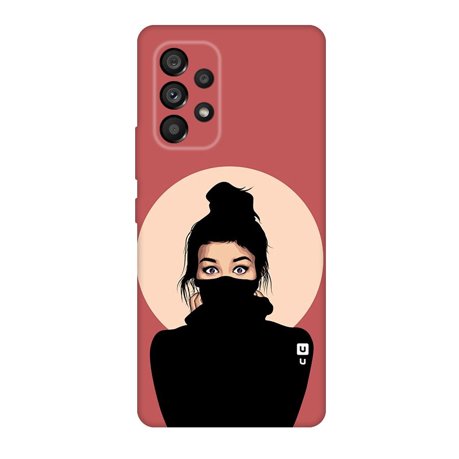 Aesthetic Digital Art Girl Original Polycarbonate Back Case for Galaxy A53 5G