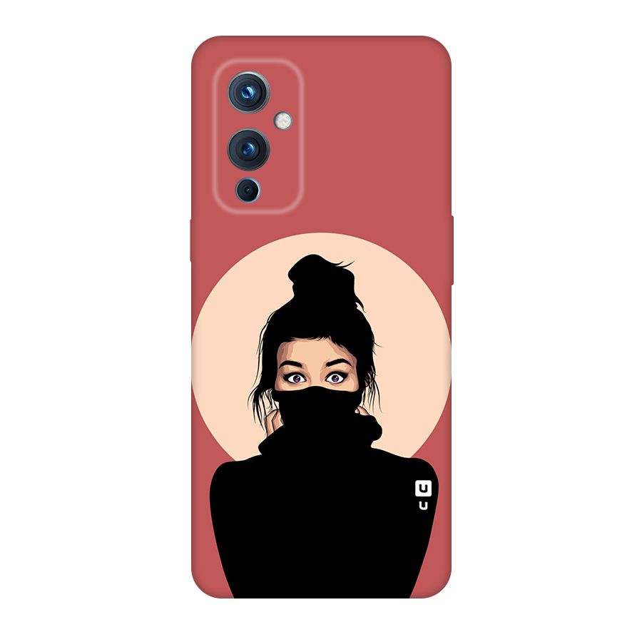Aesthetic Digital Art Girl Original Polycarbonate Back Case for OnePlus 9