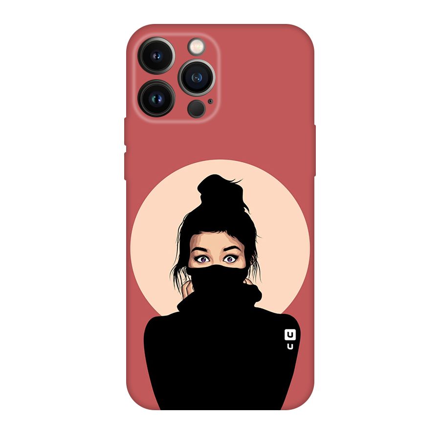 Aesthetic Digital Art Girl Original Polycarbonate Back Case for iPhone 13 Pro Max