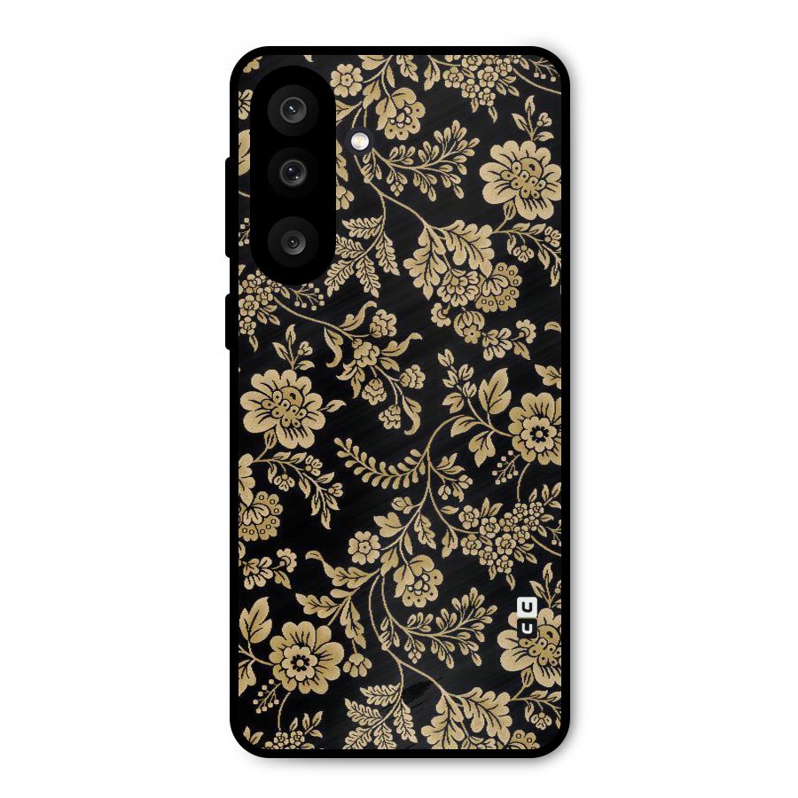 Aesthetic Golden Design Metal Back Case for Galaxy F56