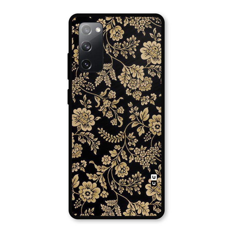 Aesthetic Golden Design Metal Back Case for Galaxy S20 FE 5G