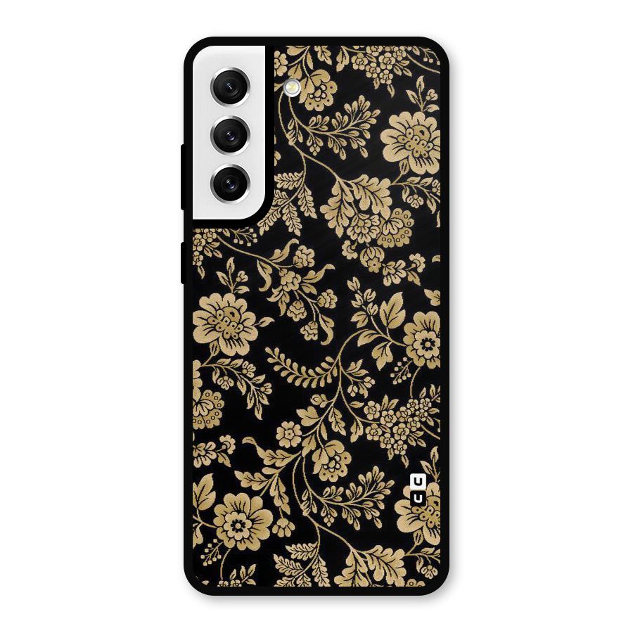 Aesthetic Golden Design Metal Back Case for Galaxy S21 FE 5G