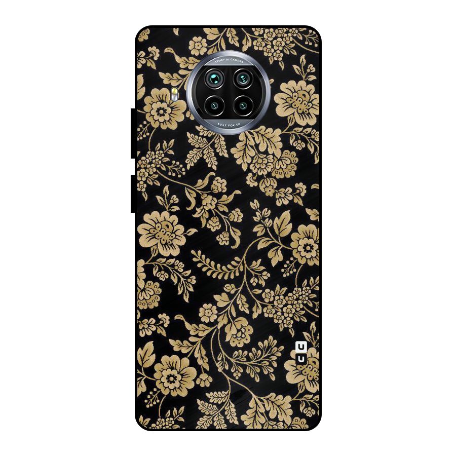 Aesthetic Golden Design Metal Back Case for Mi 10i