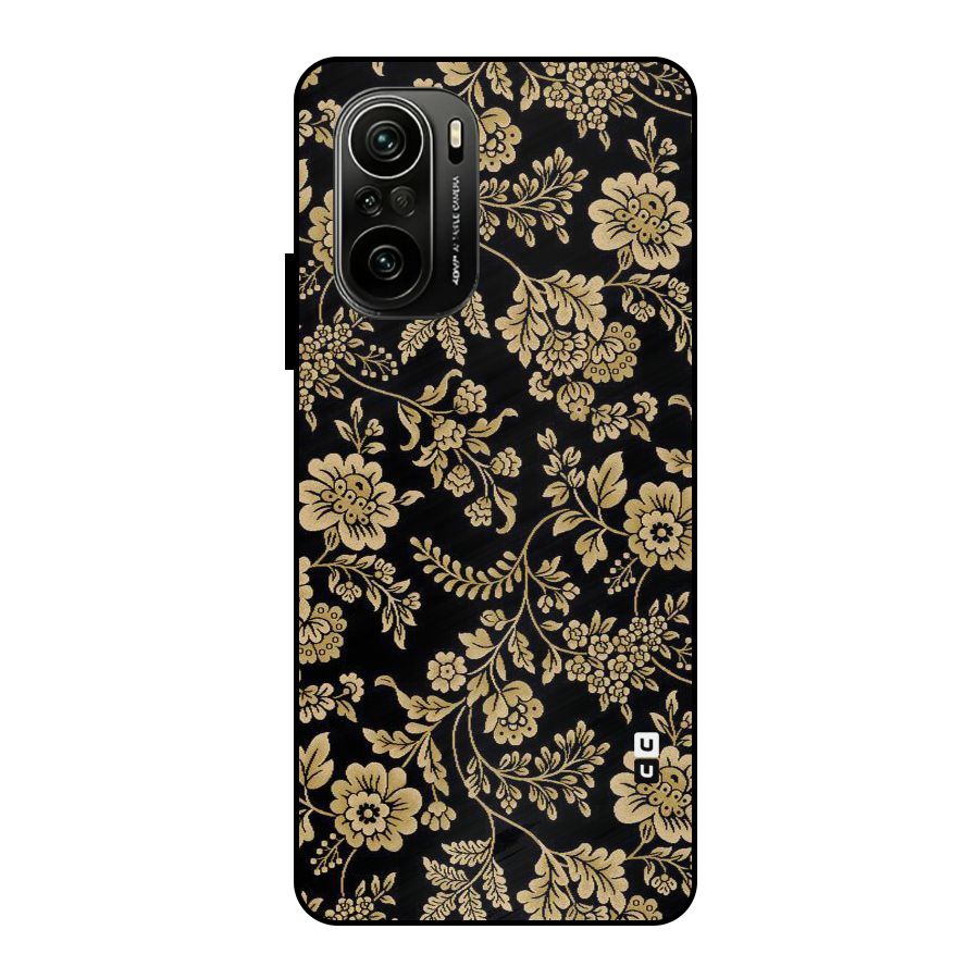 Aesthetic Golden Design Metal Back Case for Mi 11X Pro