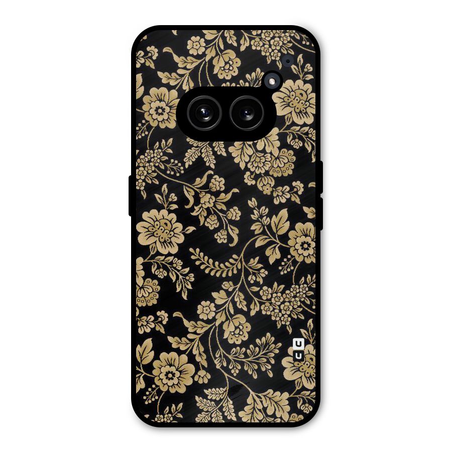 Aesthetic Golden Design Metal Back Case for Nothing Phone 2a Plus