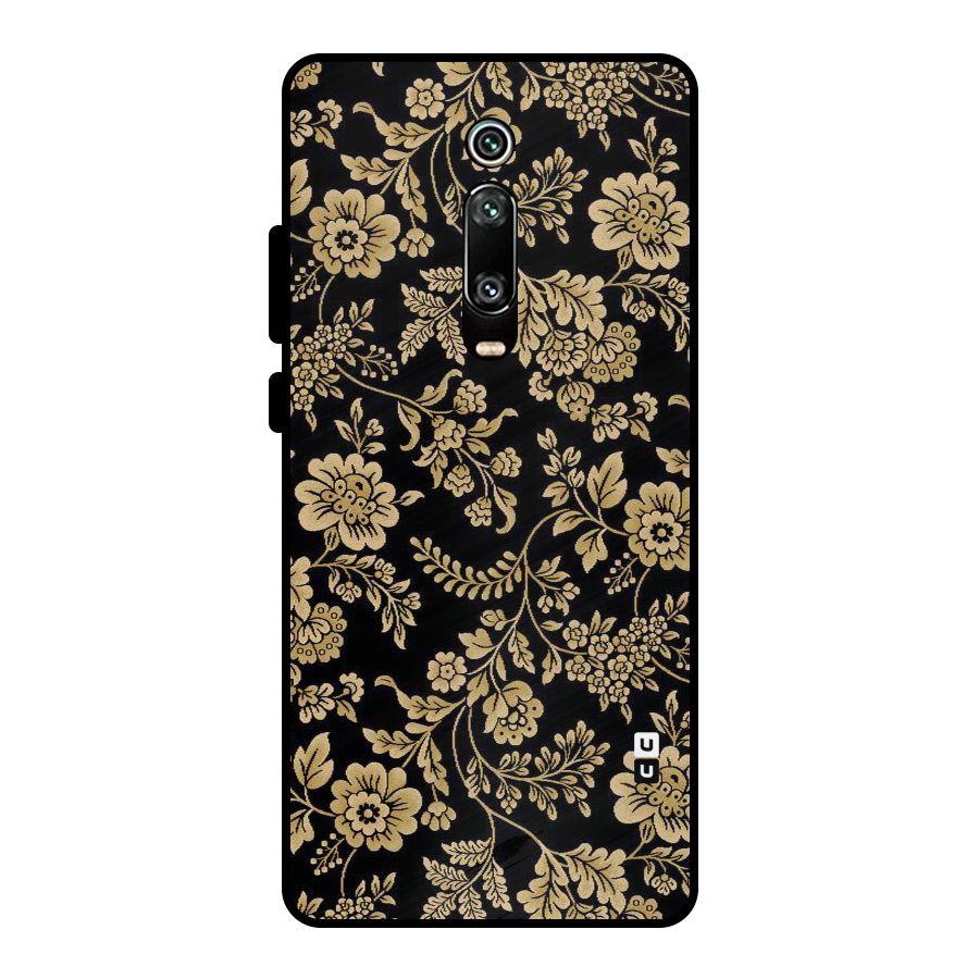 Aesthetic Golden Design Metal Back Case for Redmi K20 Pro