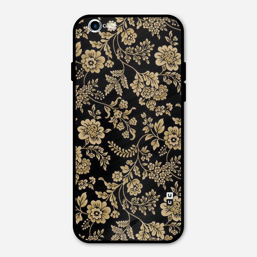 Aesthetic Golden Design Metal Back Case for iPhone 6 6s