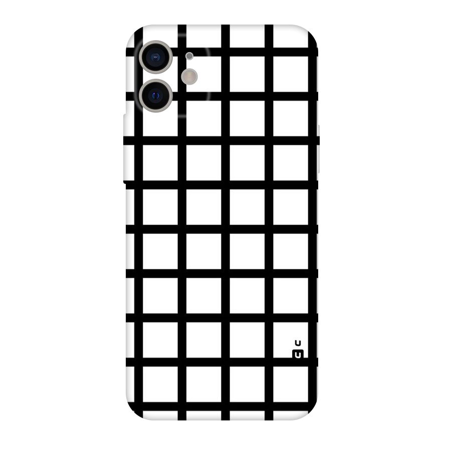 Aesthetic Grid Lines Original Polycarbonate Back Case for iPhone 11