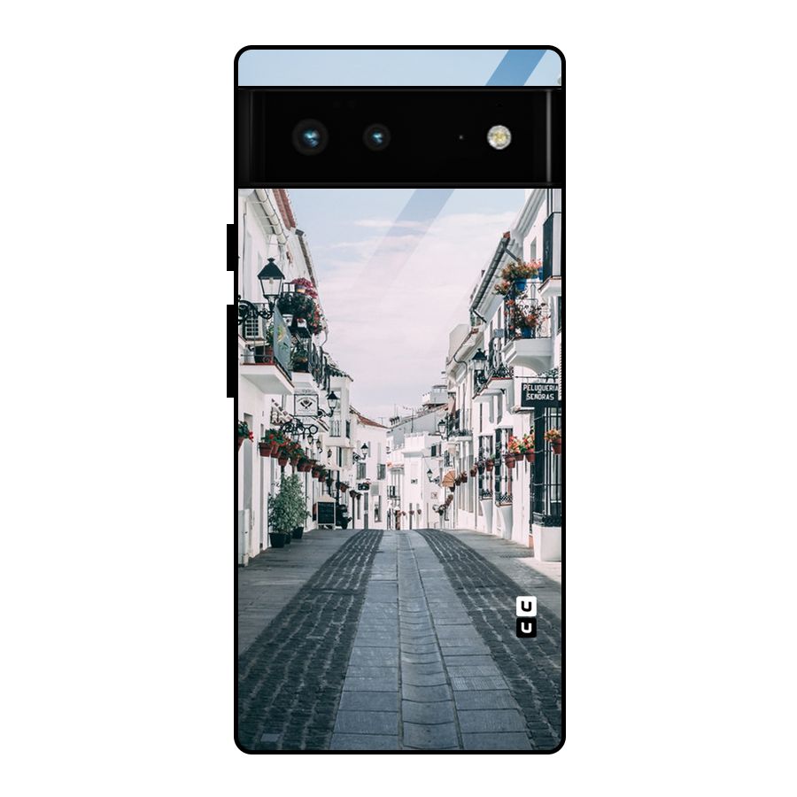 Aesthetic Street Glass Back Case for Google Pixel 6