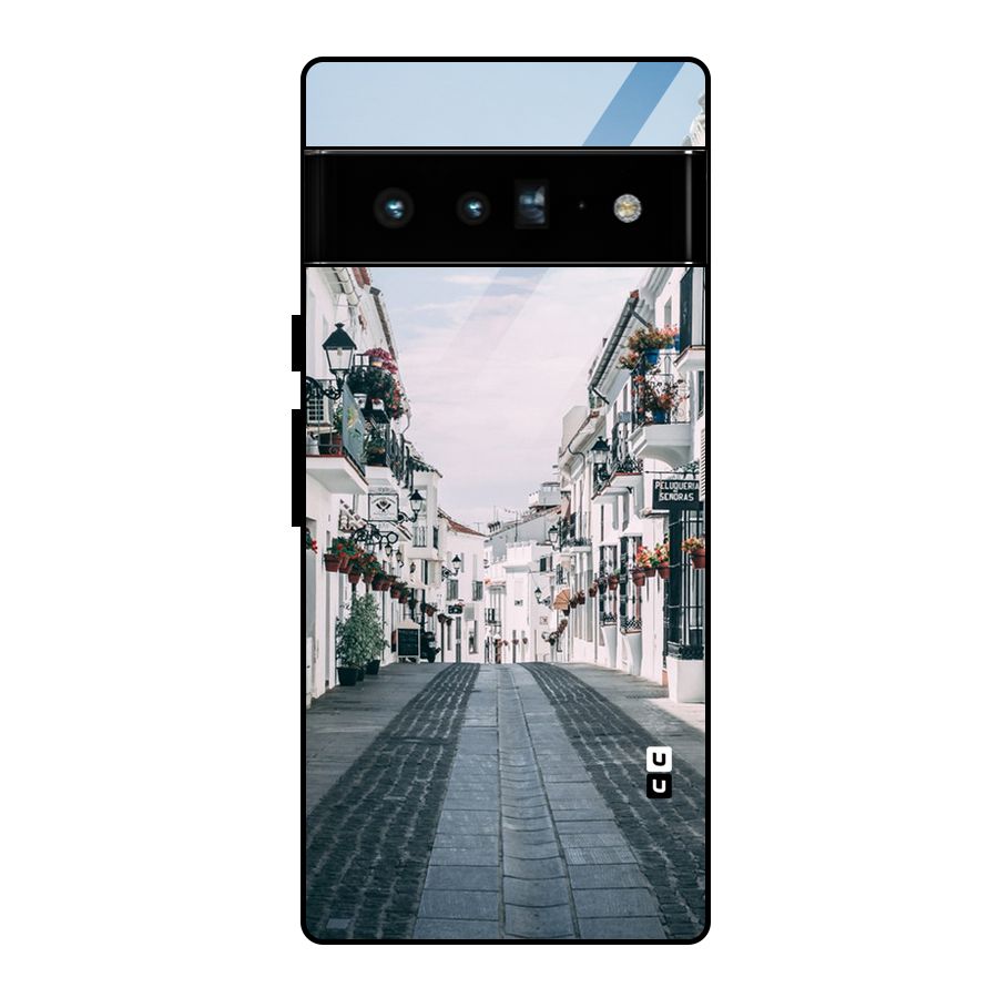 Aesthetic Street Glass Back Case for Google Pixel 6 Pro