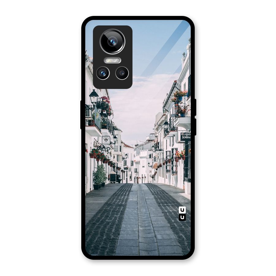Aesthetic Street Glass Back Case for Realme GT Neo 3