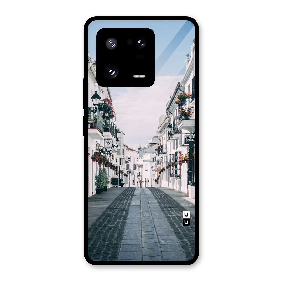 Aesthetic Street Glass Back Case for Xiaomi 13 Pro