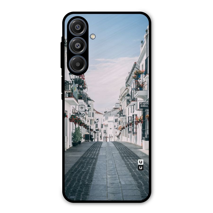 Aesthetic Street Metal Back Case for Galaxy A16 5G