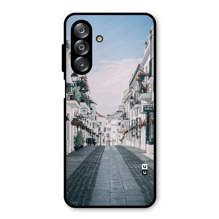 Aesthetic Street Metal Back Case for Galaxy A26