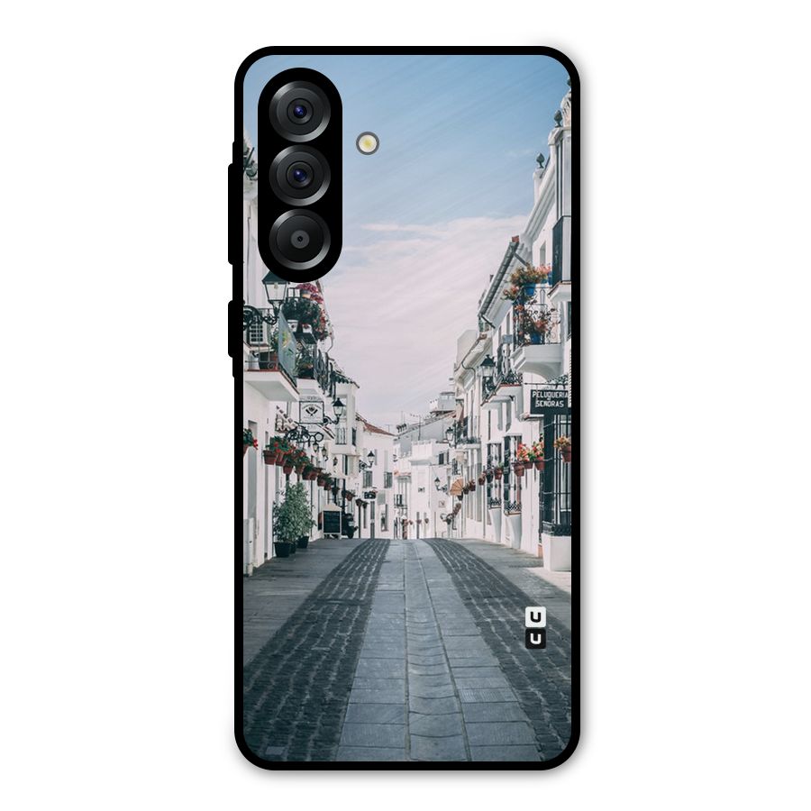 Aesthetic Street Metal Back Case for Galaxy A36