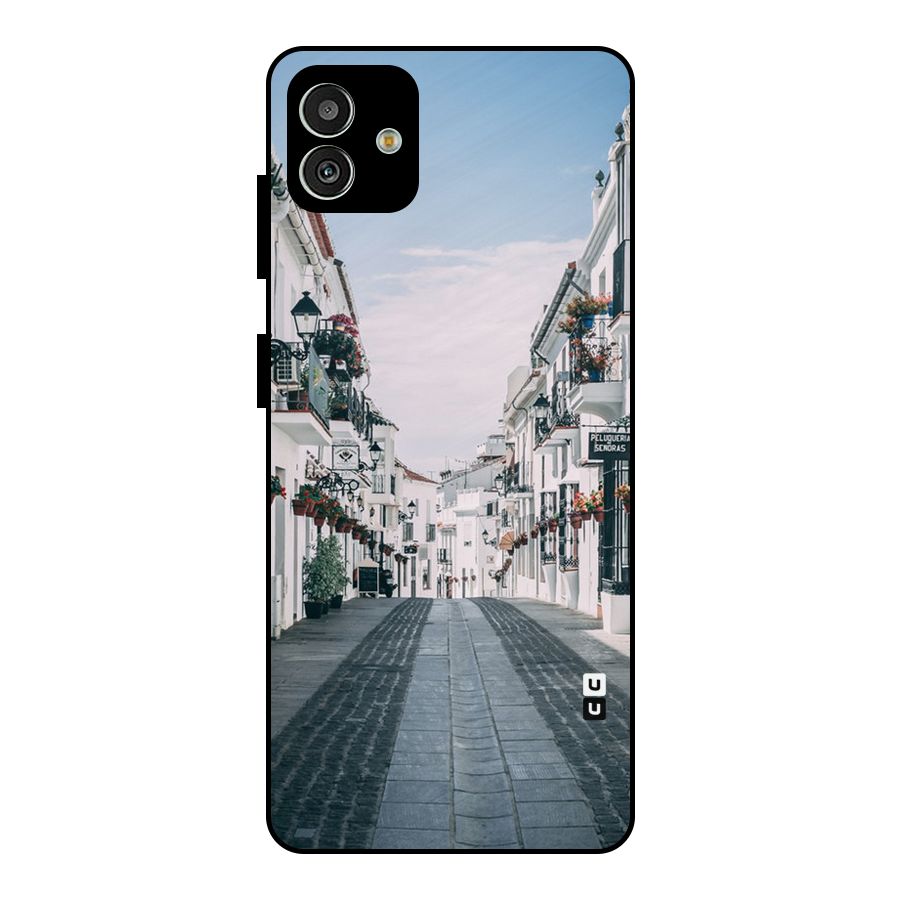 Aesthetic Street Metal Back Case for Galaxy M13 5G