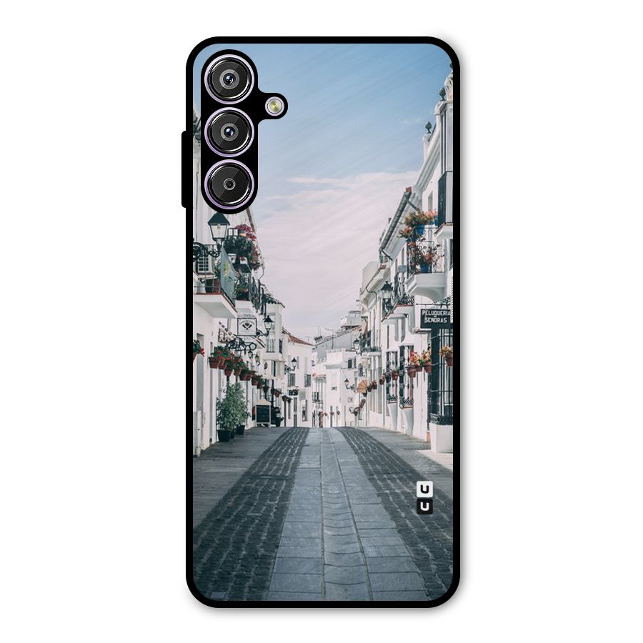 Aesthetic Street Metal Back Case for Galaxy M15