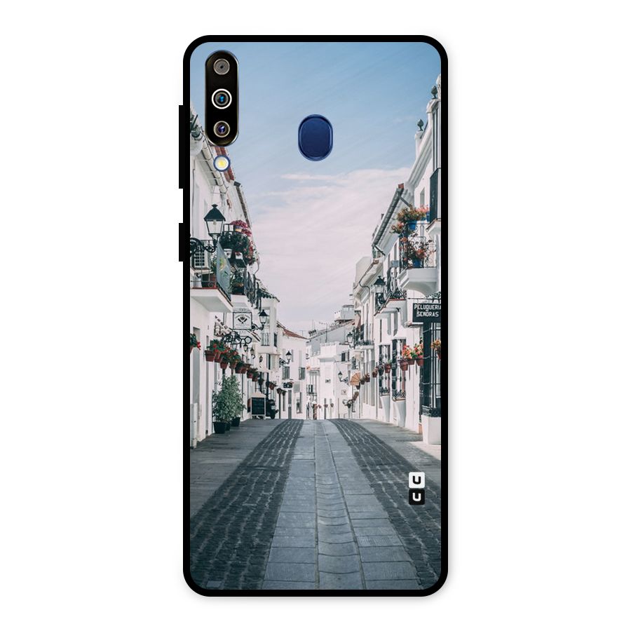 Aesthetic Street Metal Back Case for Galaxy M30