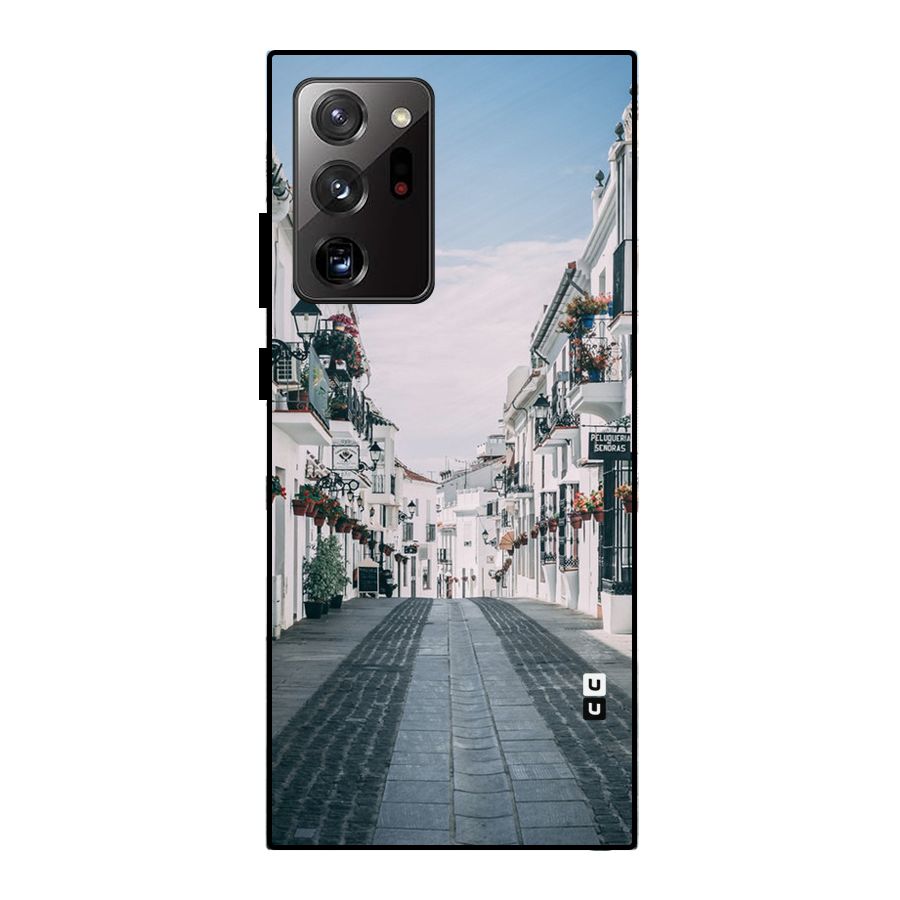 Aesthetic Street Metal Back Case for Galaxy Note 20 Ultra