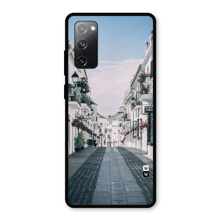 Aesthetic Street Metal Back Case for Galaxy S20 FE 5G