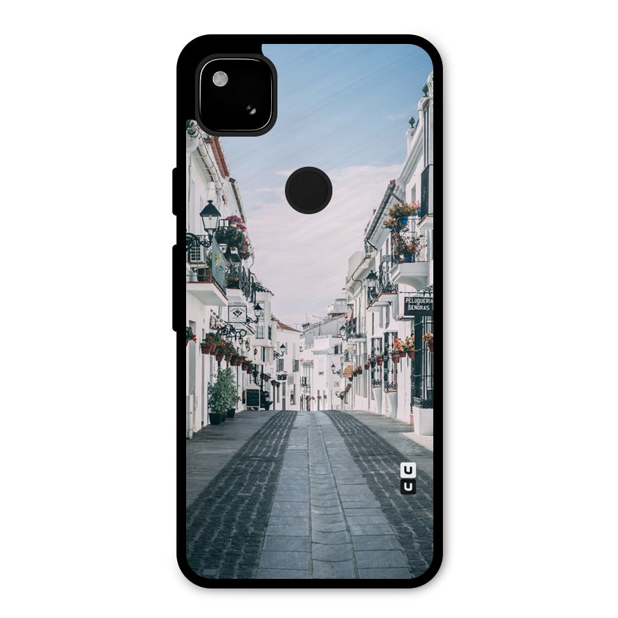Aesthetic Street Metal Back Case for Google Pixel 4a