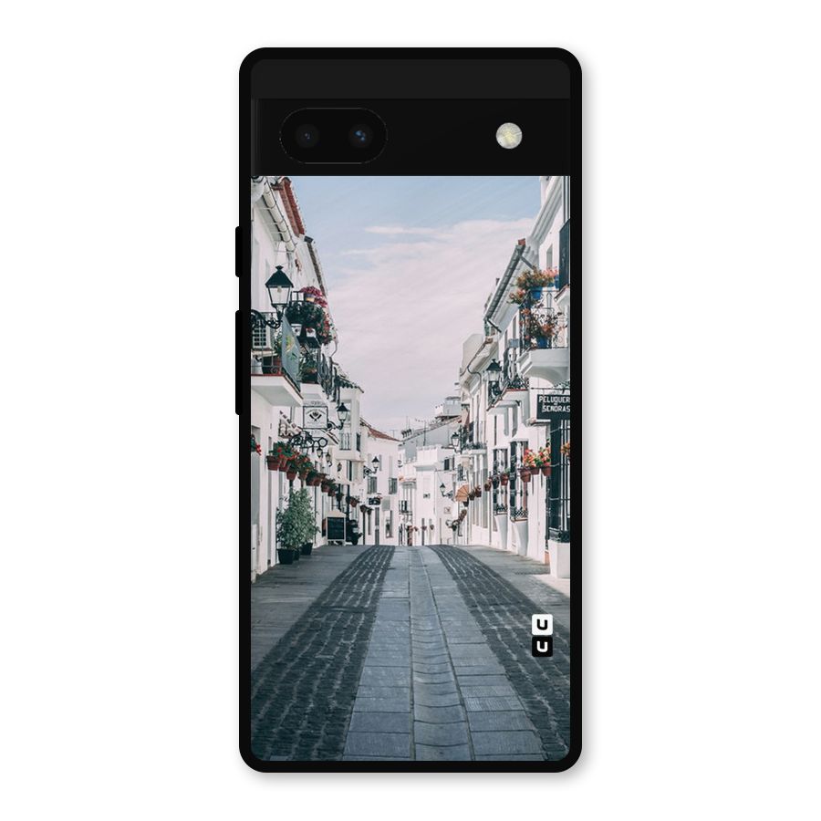 Aesthetic Street Metal Back Case for Google Pixel 6a