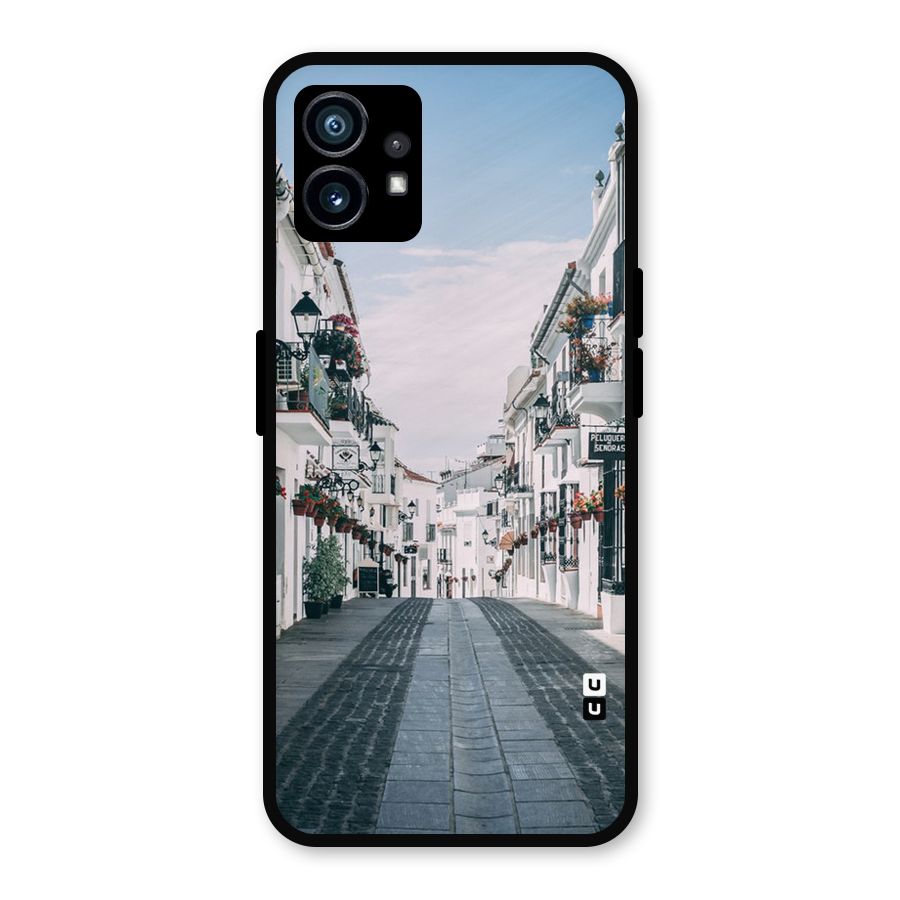 Aesthetic Street Metal Back Case for Nothing Phone 1