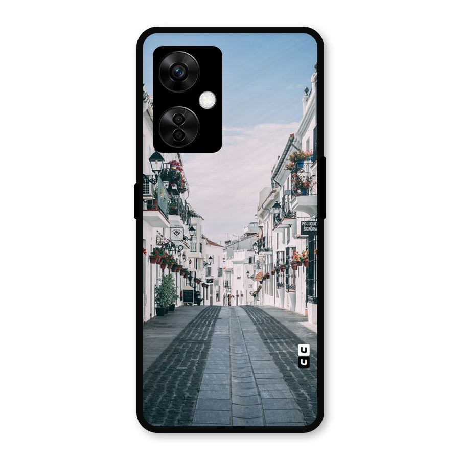 Aesthetic Street Metal Back Case for OnePlus Nord CE 3 Lite