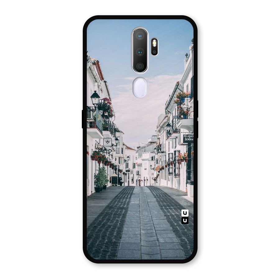 Aesthetic Street Metal Back Case for Oppo A9 (2020)