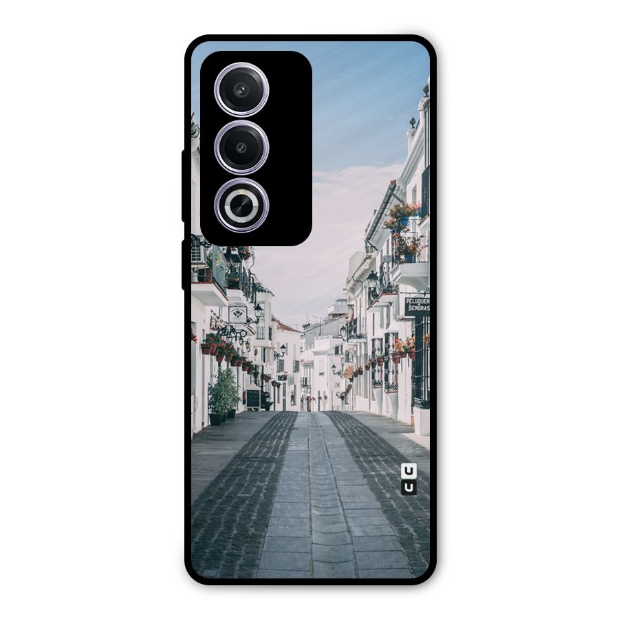 Aesthetic Street Metal Back Case for Oppo K12x