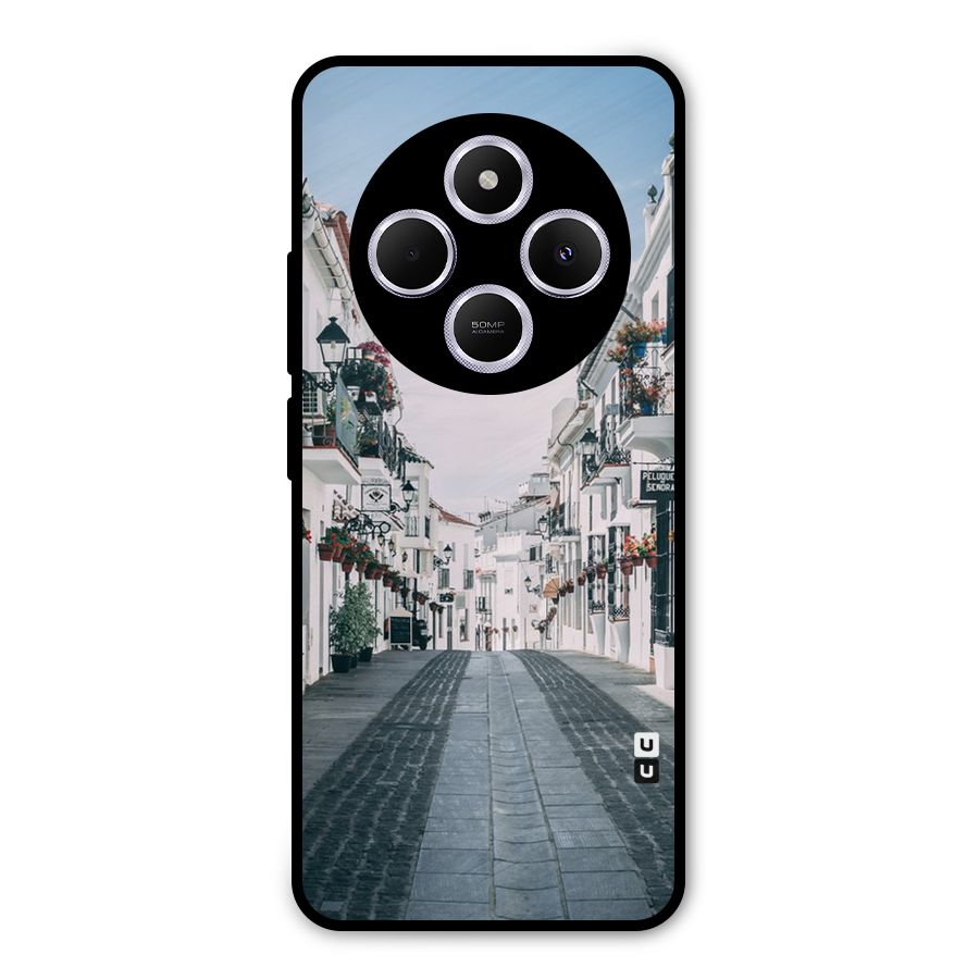 Aesthetic Street Metal Back Case for Poco M7