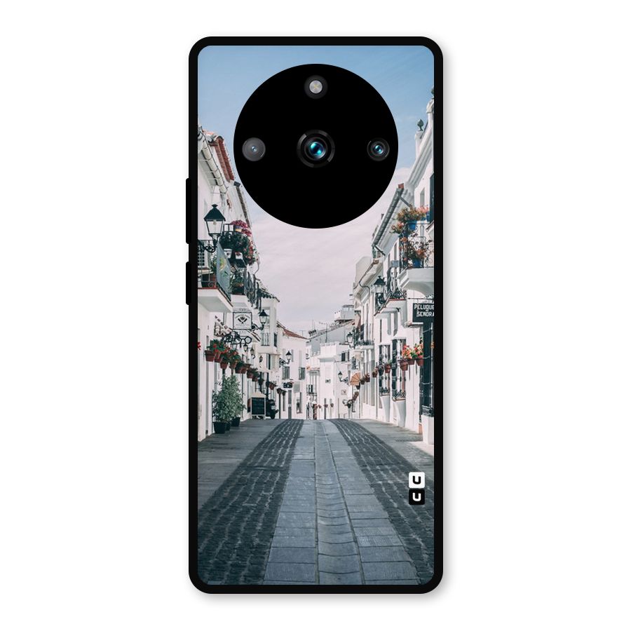 Aesthetic Street Metal Back Case for Realme 11 Pro